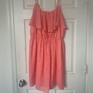 NWOT Lilly Pulitzer for Target  pink and coral sun dress Size XL